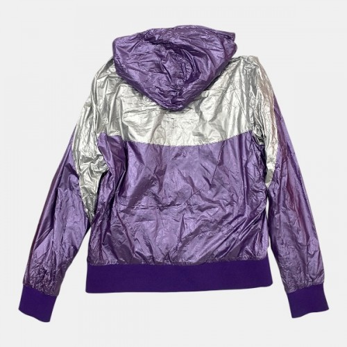 Nike Vintage Metallic Windrunner Jacket Μωβ Ασημί /pre owned
